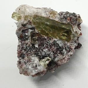 ウォーターメロントルマリン 母岩付き 原石 トルマリン 電気石