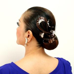 ユニオン 丸型 Uq032 髪上げ ヘアセット ダンス ソシアルダンス 社交ダンス 競技ダンス デモンストレーション 発表会 パーティー Uq032 多美咲 通販 Yahoo ショッピング