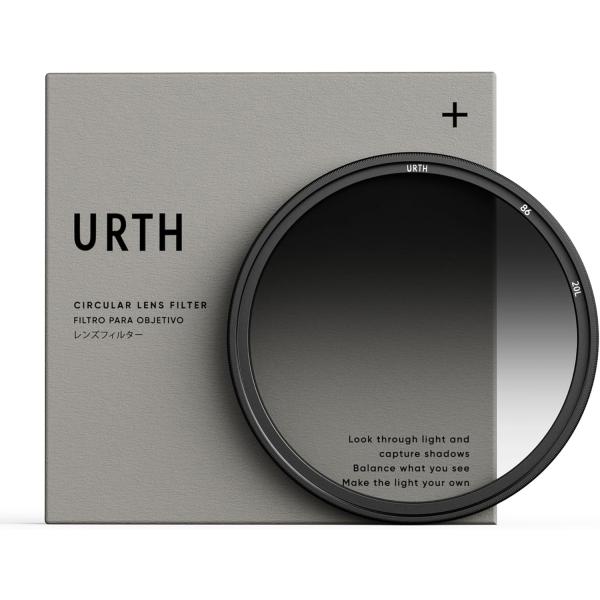 Urth 86mm ソフトグラデーション ND8 フィルター (プラス+) NDレンズフィルター G...