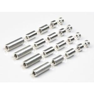 ミニ四駆 ローフリクション小径ナロータイヤ 24mm & 3本スポーク