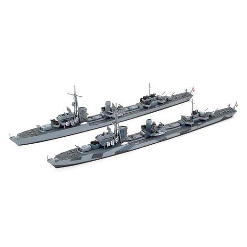 タミヤ（31908）1/700 ドイツ海軍駆逐艦 Z級（Z37-39）バルバラ改修 2艦セット