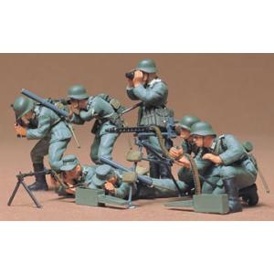 タミヤ（35038）1/35 ドイツ歩兵 機関銃チームセット