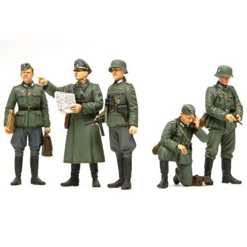 タミヤ（35298）1/35 ドイツ野戦指揮官セット