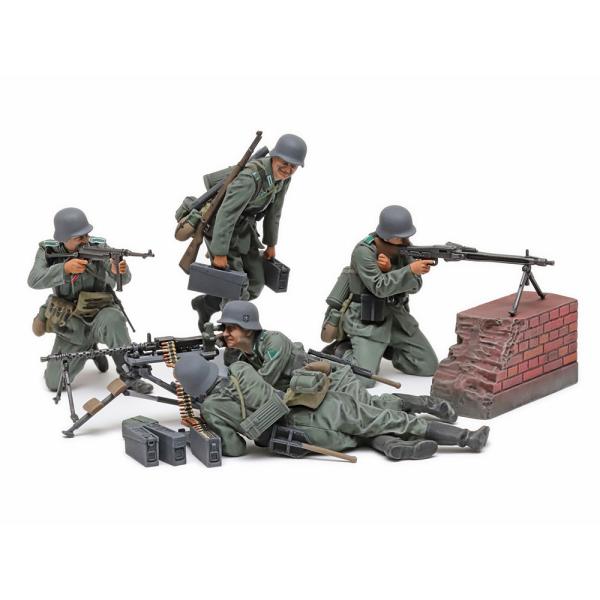 タミヤ (35386) 1/35 ドイツ機関銃チーム (大戦中期)