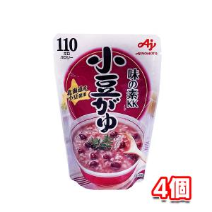 味の素 KK 小豆がゆ 250g 4個 非常用 おかゆ 常備食 レトルト アウトドア 離乳食｜tamon-store