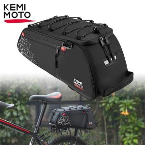 Bicycle Bag Rear Rack Bag Bike Trunk Bag Waterproo...