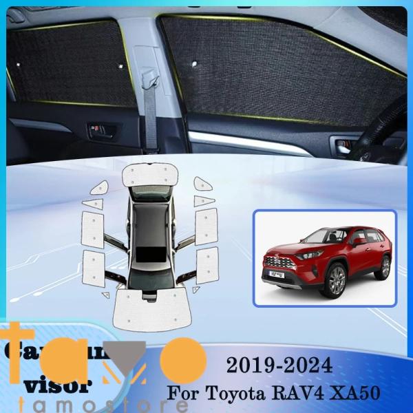 【並行輸入品】トヨタ フロント トヨタ トヨタ RAV4 XA50 2019-24 サンバイザー ガ...
