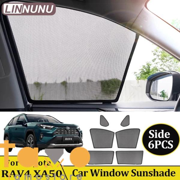 【並行輸入品】トヨタ カバー LINNUNU マグネット式カーウィンドウサンシェード サイドメッシュ...