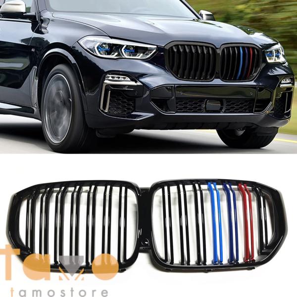 【並行輸入品】フロントキッドレーシンググリル BMW G05 X5シリーズ 2019 2023 30...