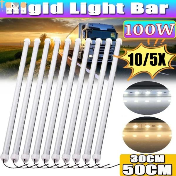 【並行輸入品】リップ 10/5x 12v 30/50cm 内led ライトバー リジッドストランプ ...