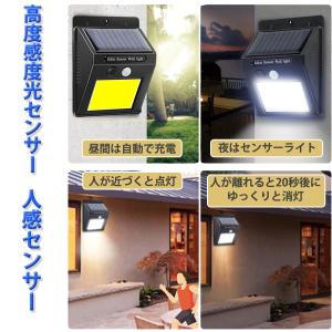 ソーラー充電 人感センサー搭載モデル 【風雨に...の詳細画像4