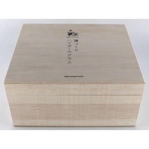 薄づくりハイボールグラスセット 木箱入りの詳細画像4