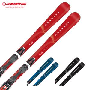 OGASAKA オガサカ スキー板 メンズ レディース＜2026＞KEO'S 〔ケオッズ〕 KS-UQ RD/NV/BK + PRD 11 GW ビンディング セット 取付無料