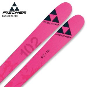 FISCHER フィッシャー スキー板 ＜2022＞ RANGER 102 FR/PINK / A16120 【板のみ】【旧モデル21-22】｜tanabeft