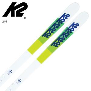 K2 ケーツー スキー板 メンズ レディース ＜2025＞ 244 + XCOMP 12 BK/FLRD 【ビンディング セット 取付無料 】｜tanabeft