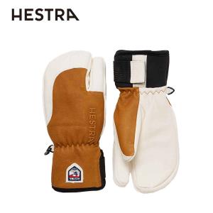 HESTRA ヘストラ スキー グローブ メンズ レディース＜2024＞ 33872 / Topo 3-Finger /3-FingerFull Leather Short/ トポ スリーフィンガー｜tanabeft