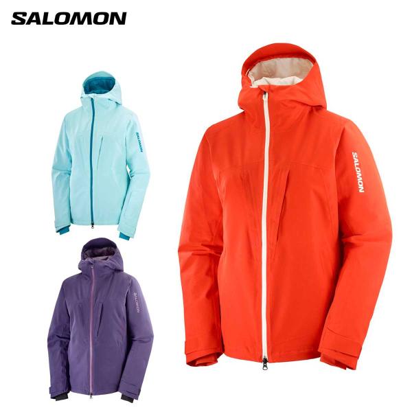 スキーウェア レディース スキージャケット サロモン SALOMON ＜2024＞ HIGHLAND...