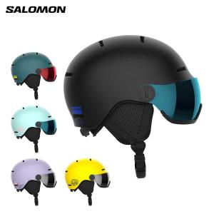 SALOMON サロモン スキー ヘルメット キッズ ジュニア＜2025＞ORKA VISOR / オルカ バイザー｜tanabeft