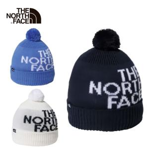 THE NORTH FACE ザ・ノースフェイス スキーニット帽 キッズ ジュニア 2024 NNJ42002 / Kids' Pom Pom Big Logo Beanie｜tanabeft