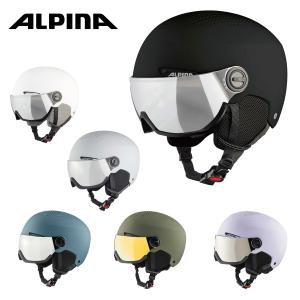 ALPINA アルピナ スキー ヘルメット メンズ レディース＜2024＞ ARBER VISOR ...