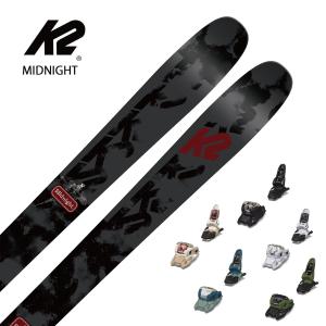 スキー板 メンズ レディース K2 ケーツー ＜2024＞ MIDNIGHT[S230303201] + ＜23＞SQUIRE 11【金具付き・取付送料無料 グリップウォーク対応】｜tanabeft