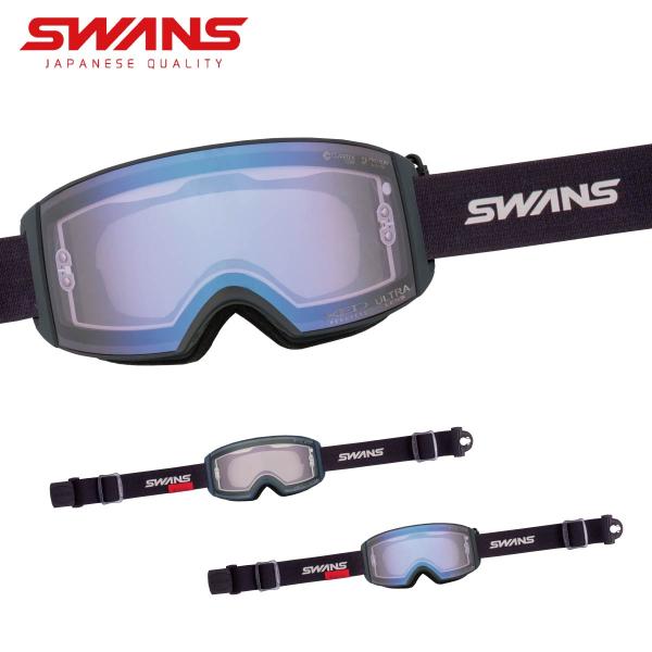 SWANS スワンズ スキー ゴーグル メンズ レディース 2025 RACAN-XED / ラカン...