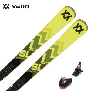 VOLKL フォルクル スキー板 2025 RACETIGER SL MASTER + WC Plate + XCOMP 12 グリップウォーク対応 ビンディング セット 取付無料 早期予約｜tanabeft