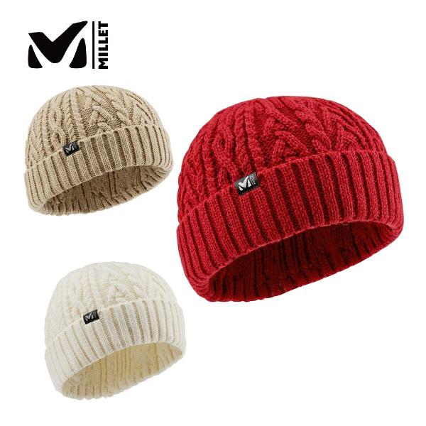 MILLET スキーニット帽 レディース ＜2024＞ MIV02054 / ARAN BEANIE...