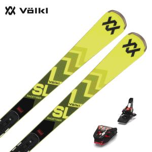 VOLKL フォルクル スキー板 2025 RACETIGER SL MASTER + WC Plate + XCOMP 16 グリップウォーク対応 ビンディング セット 取付無料 早期予約｜tanabeft