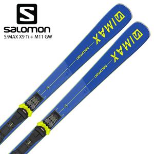 スキー板 SALOMON サロモン ＜2022＞ S/MAX SMAX X9 Ti + M11 GW ビンディング セット 取付無料 21-22｜tanabeft