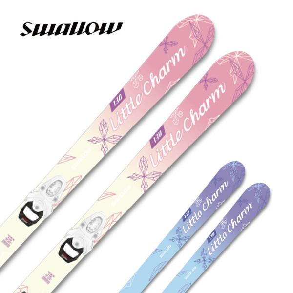 SWALLOW スワロー スキー板 キッズ ジュニア＜2025＞LITTLE CHARM リトルチャ...