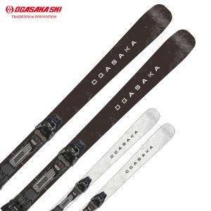 OGASAKA オガサカ スキー板 メンズ レディース＜2027＞UNITY〔ユニティ〕 U-PE BK/WT + FDT 12 TPX BK×ANビンディング セット 取付無料