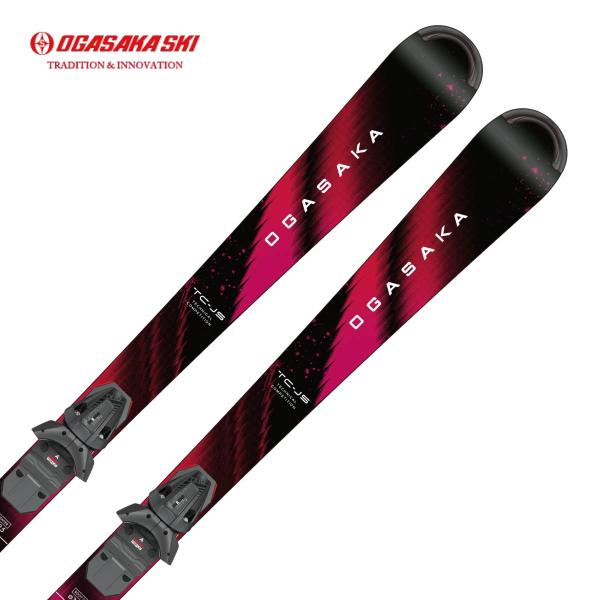 【早期予約】OGASAKAオガサカスキー板キッズ ジュニア＜2027＞TC-JS ＋RACE PLA...