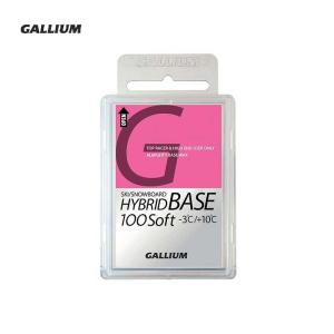 GALLIUM ガリウム ワックス HYBRID BASE 100 Soft SW2177 〔100g〕 固形 スキー スノーボード スノボ｜tanabesp