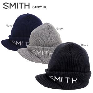 SMITH〔スミス ニット帽〕＜2021＞CAPPY FR〔つば付き〕 20-21