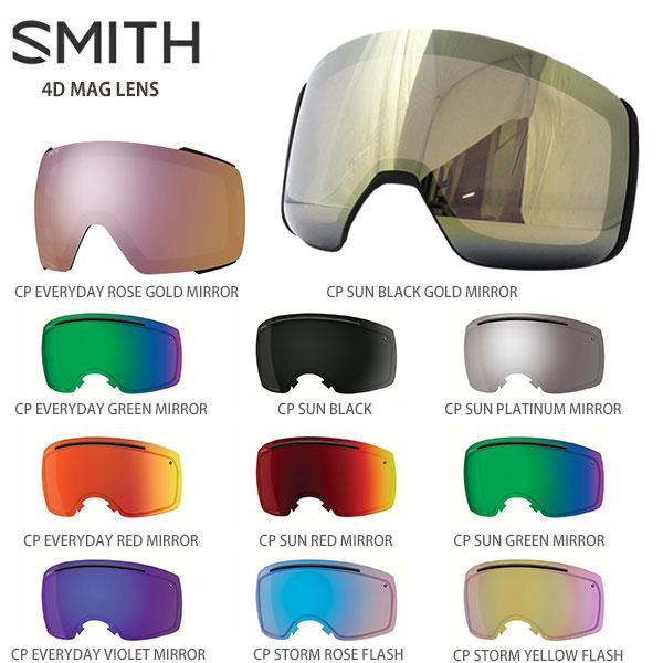 SMITH ゴーグル スペアレンズ 4D MAG LENS フォーディーマグレンズ スキー スノーボ...