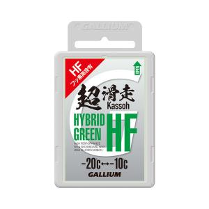 GALLIUM ガリウム ワックス PRO HYBRID HF GREEN〔100g〕/SW2201 固形 スキー スノーボード スノボ｜tanabesp