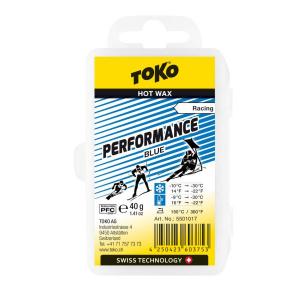 TOKO トコ ワックス Performance ブルー 40g 5501017 固形 スキー スノーボード スノボ｜tanabesp