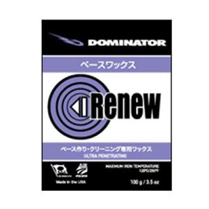 DOMINATOR ドミネーター ワックス RENEW 〔400g〕 固形 スキー スノーボード スノボ｜tanabesp