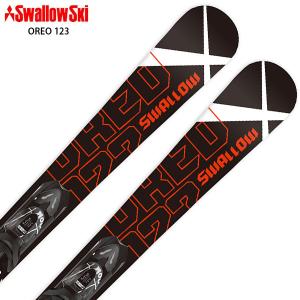 スキー板 SWALLOW SKI 〔スワロー ショート〕 2022 OREO 123 + XPRESS 10 GW B83 RTL BLACK ビンディング セット 取付無料 グリップウォーク対応｜tanabesp