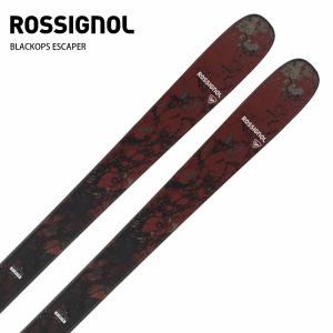 スキー板 メンズ レディース ROSSIGNOL ロシニョール 2022 BLACKOPS ESCAPER 【板のみ】｜tanabesp