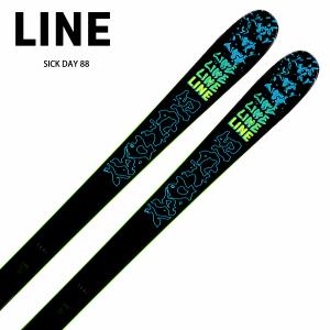 スキー板 メンズ レディース LINE ライン 2022 SICK DAY 88 【板のみ】｜tanabesp