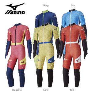 スキー ウェア キッズ ジュニア MIZUNO ミズノ ワンピース 2022 Jr GS ONE-PIECE Z2MH1702｜tanabesp