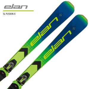 ELAN エラン スキー板 メンズ レディース 2024 SL FUSION X + EMX 11.0 GW FUSION X プレート/ビンディング セット 取付無料