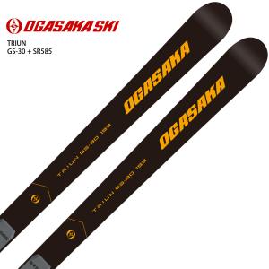 OGASAKA オガサカ スキー板 ＜2022＞TRIUN GS-30 + SR585 + ＜22＞XCOMP 12【ビンディング セット 取付無料】【FIS対応】【■】｜tanabesp