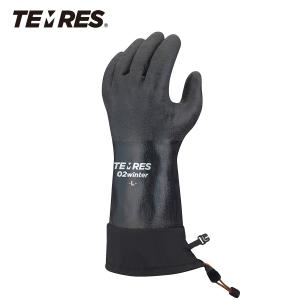 TEMRES テムレス 02winter GLOVES SHOWA 裏ボア付 防寒 防水 カフ付き ロング 手袋 スキー グローブ メンズ レディース｜tanabesp