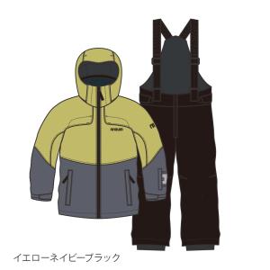 スキーウェア キッズ ジュニア 上下セット 【...の詳細画像4