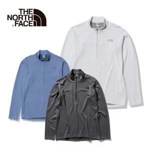 THE NORTH FACE ザ・ノースフェイス アンダーウェア メンズ ＜2023＞ L/S FlashDry Zip Up / L/S フラッシュドライ ジップアップ / NT61911｜tanabesp