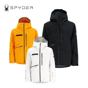 Spyder イエロー スキーウェア フード付き スパイダー（SPYDER