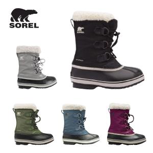 SOREL ソレル ジュニア スノーシューズ 子供用 ＜2023＞NY1962/ YOOT PAC NYLON WP [ユート パック ナイロン WP]｜tanabesp